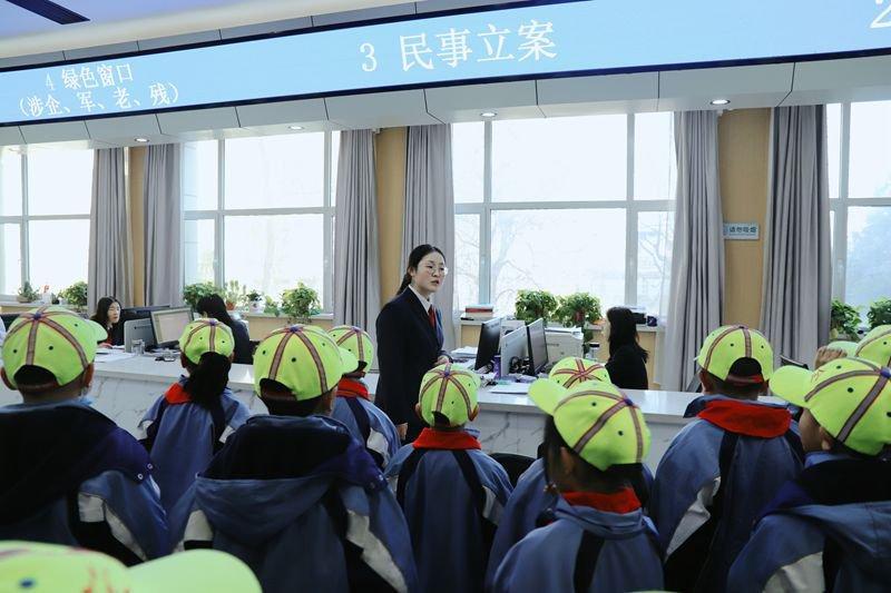 甘肅省武山縣人民法院開展法院開放日活動